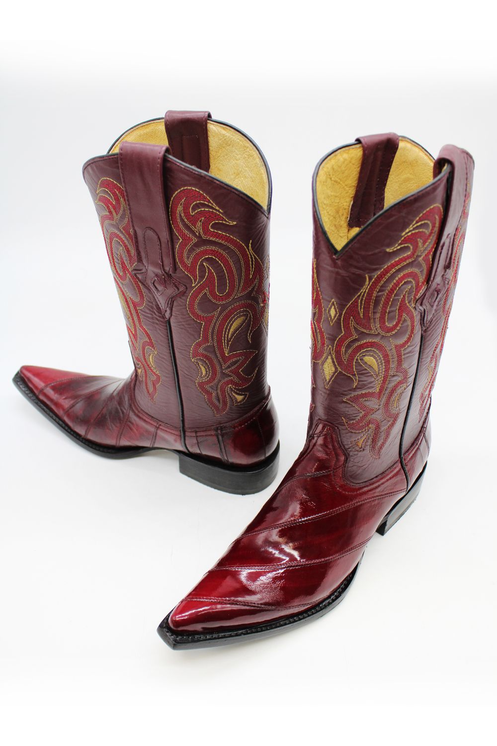 Bota Anguila Vino Chihuahua