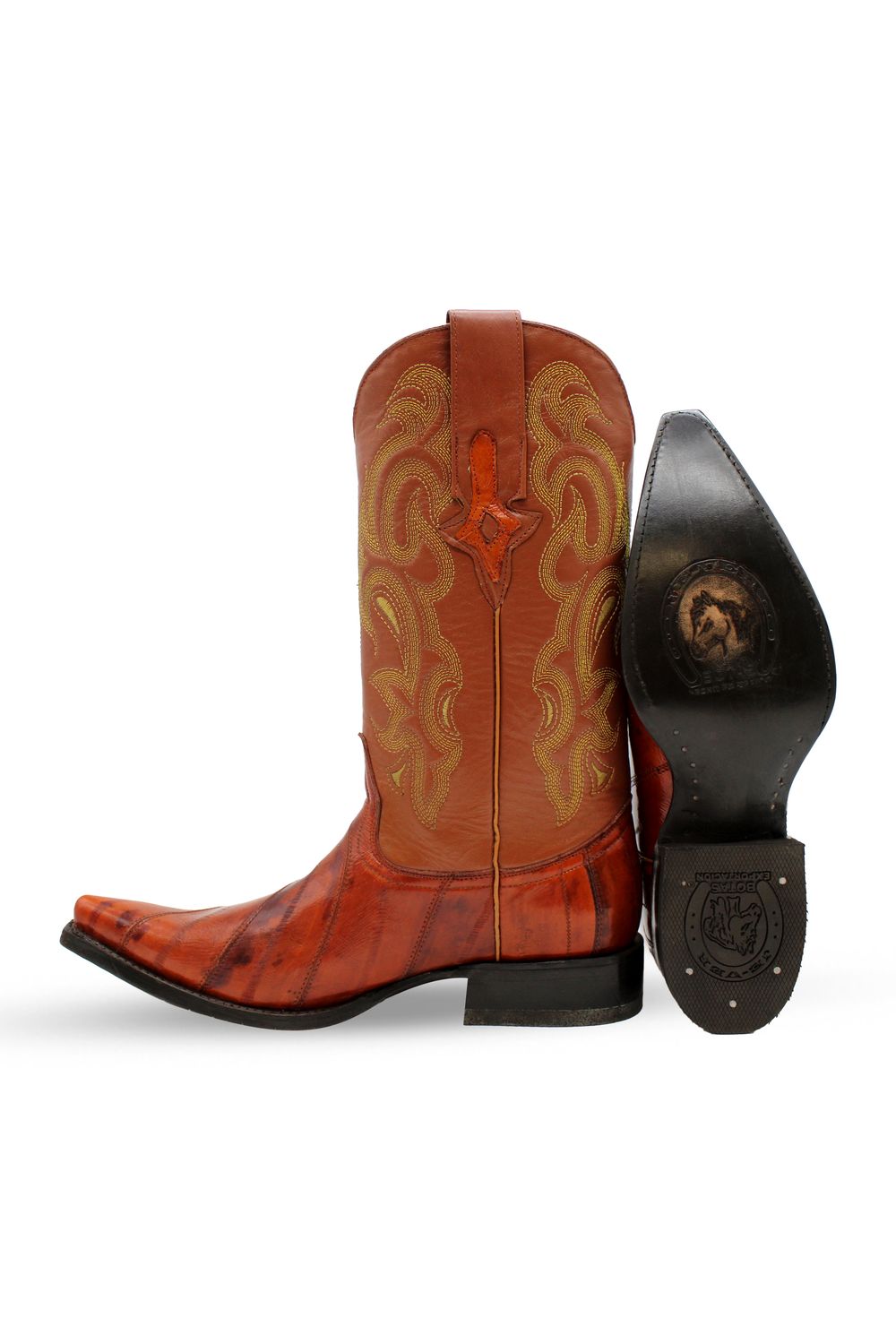 Bota Anguila Miel Chihuahua