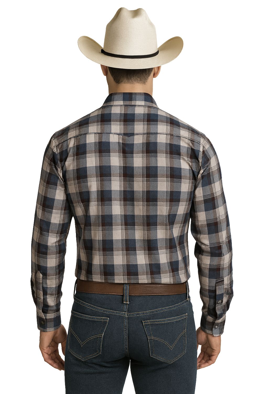 Camisa Lee Hombre Slim Fit Manga Larga 533