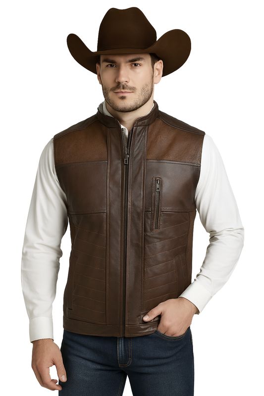 Chaleco de Piel Texas