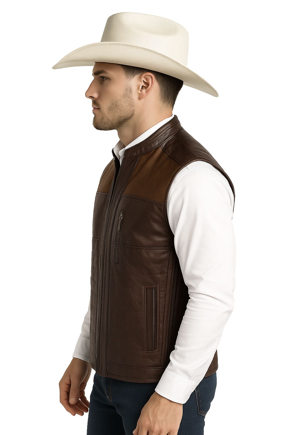 Chaleco de Piel Texas
