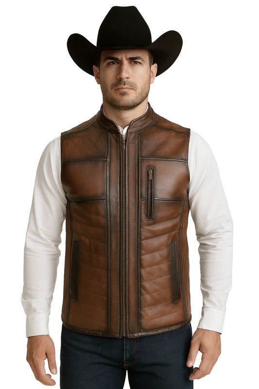 Chaleco de Piel Texas