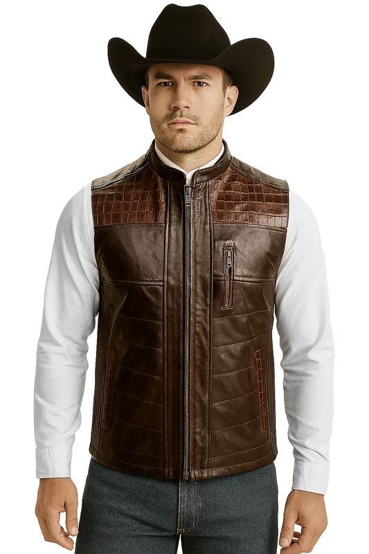 Chaleco de Piel Texas