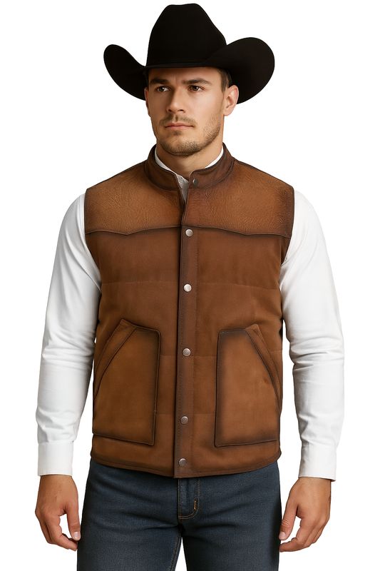 Chaleco de Piel Texas
