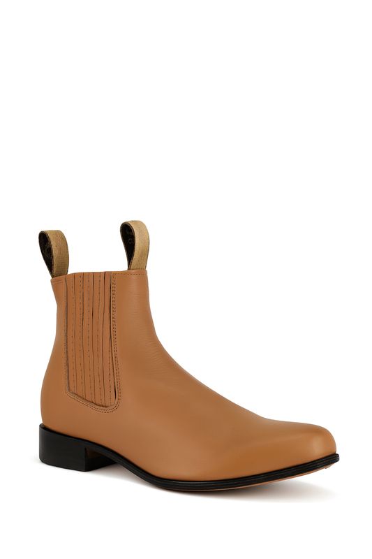 Botín Charro Madera.