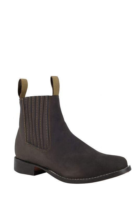 Botín Cerco Nobuck Choco.