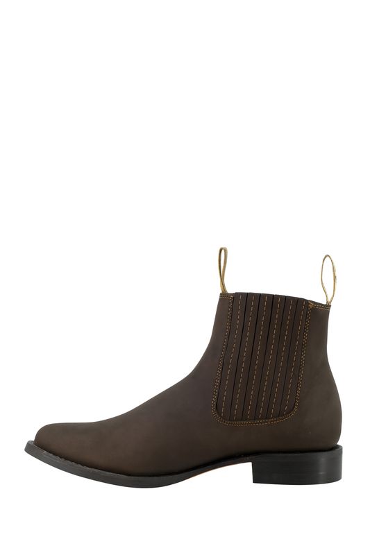 Botín Cerco Nobuck Choco.