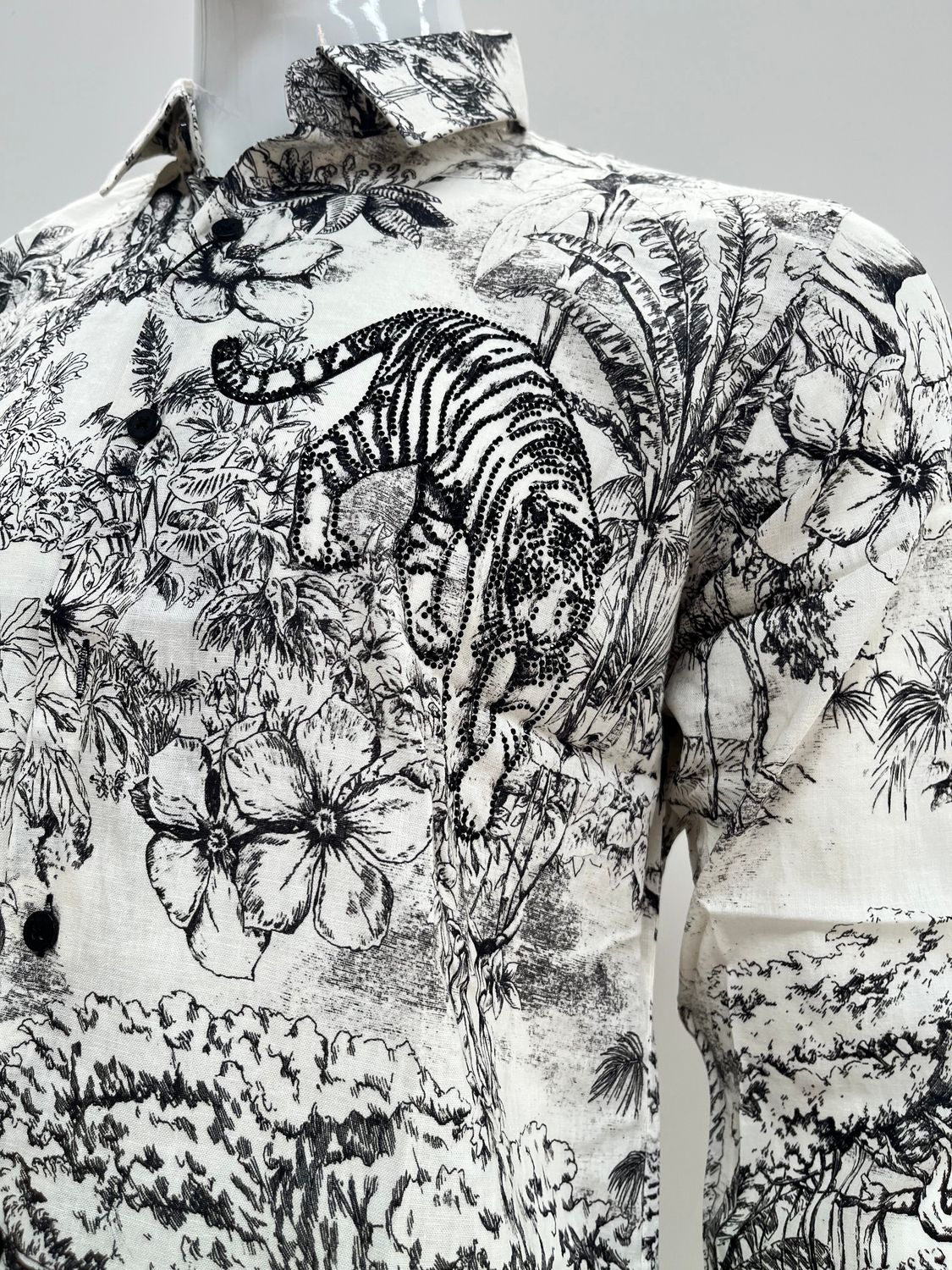 Camisa Barabas manga larga Glemara