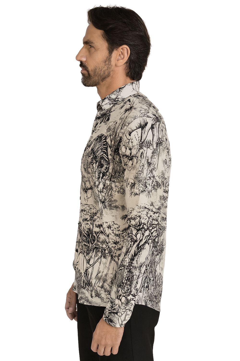 Camisa Barabas manga larga Glemara