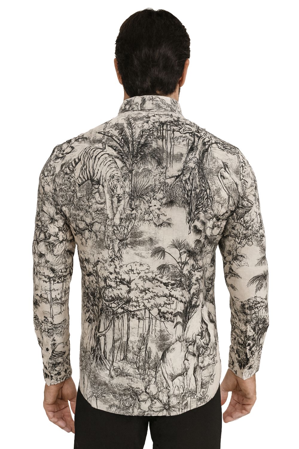 Camisa Barabas manga larga Glemara