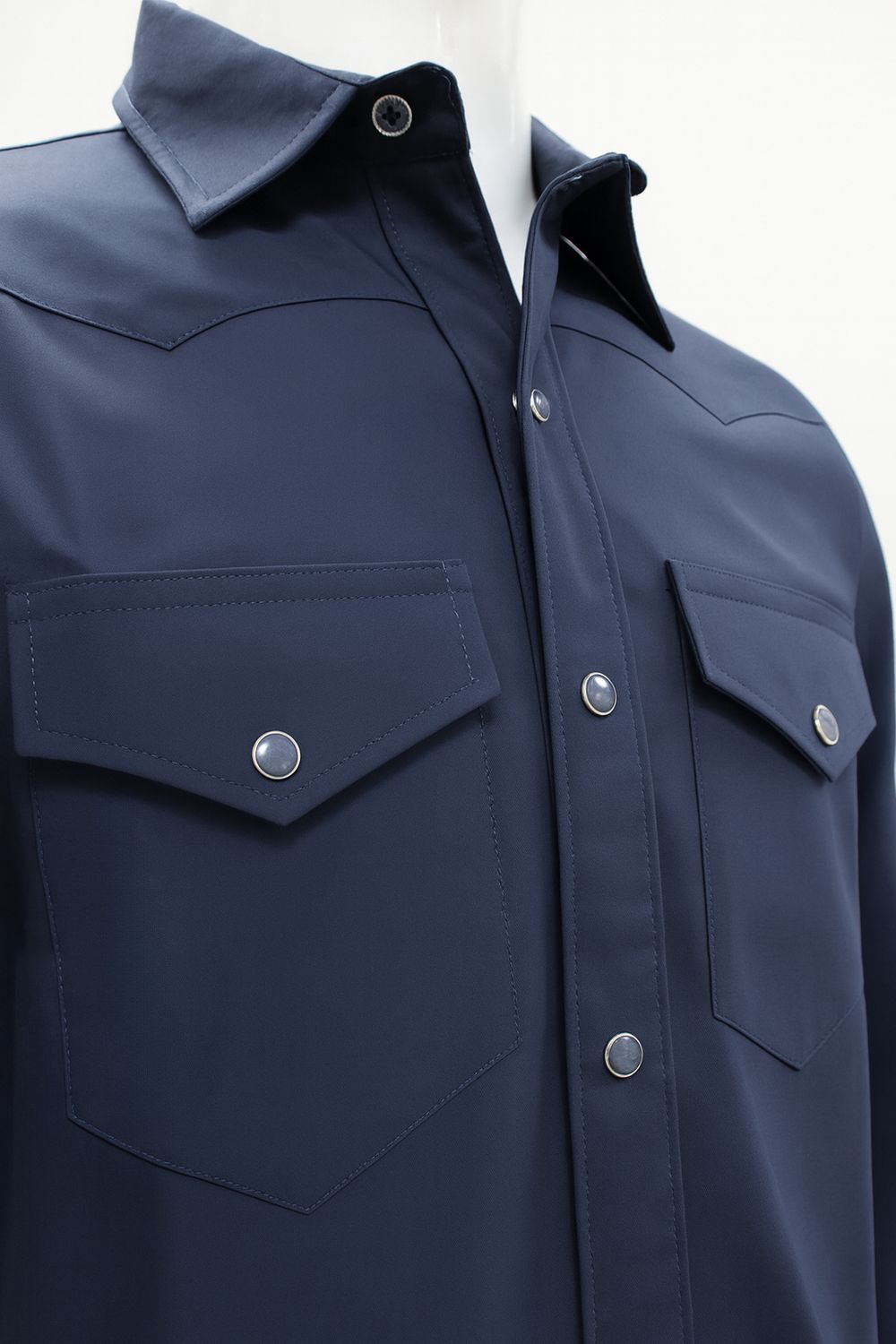Camisa Rancho Cero Uno Azul Marino