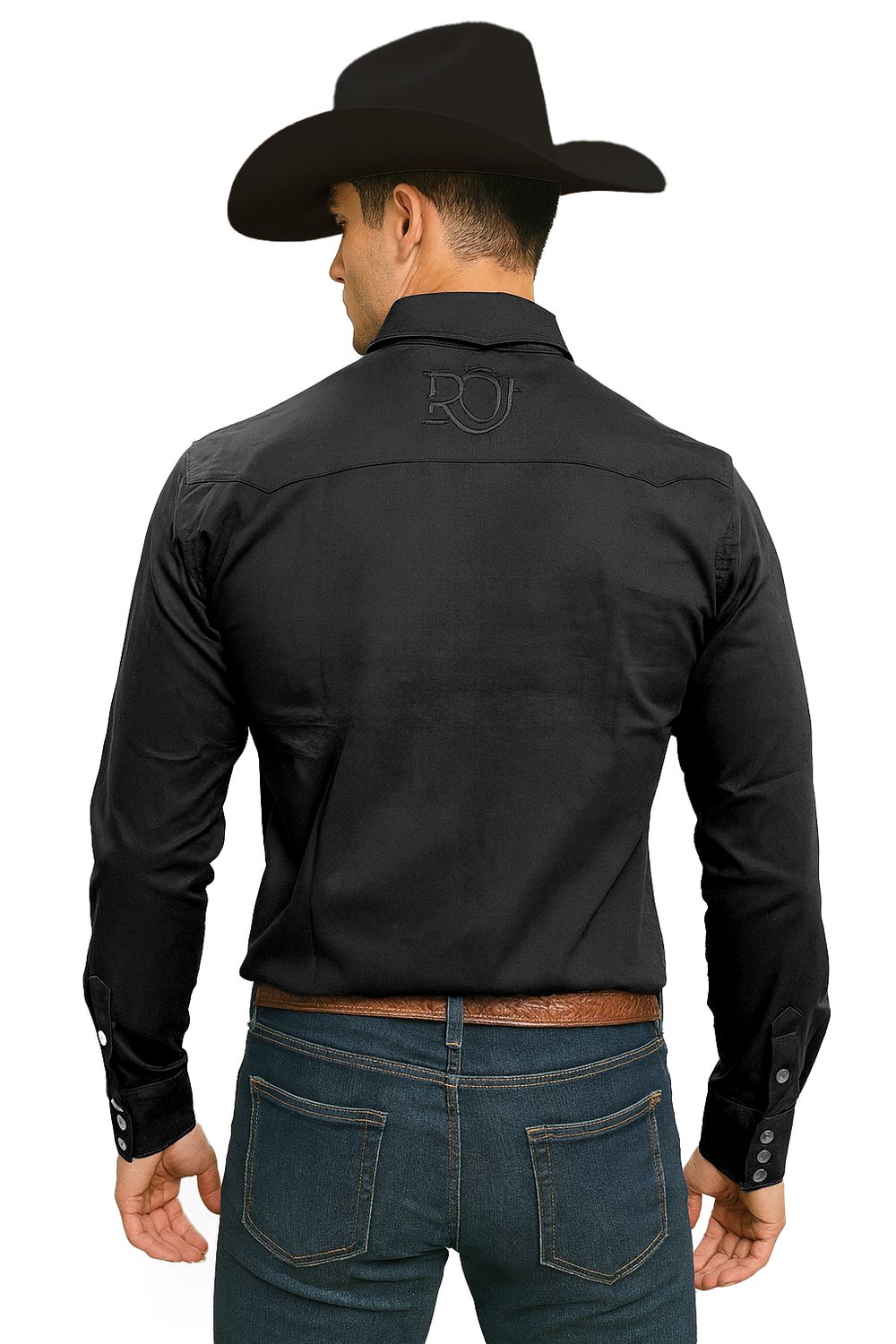 Camisa Rancho Cero Uno Negro