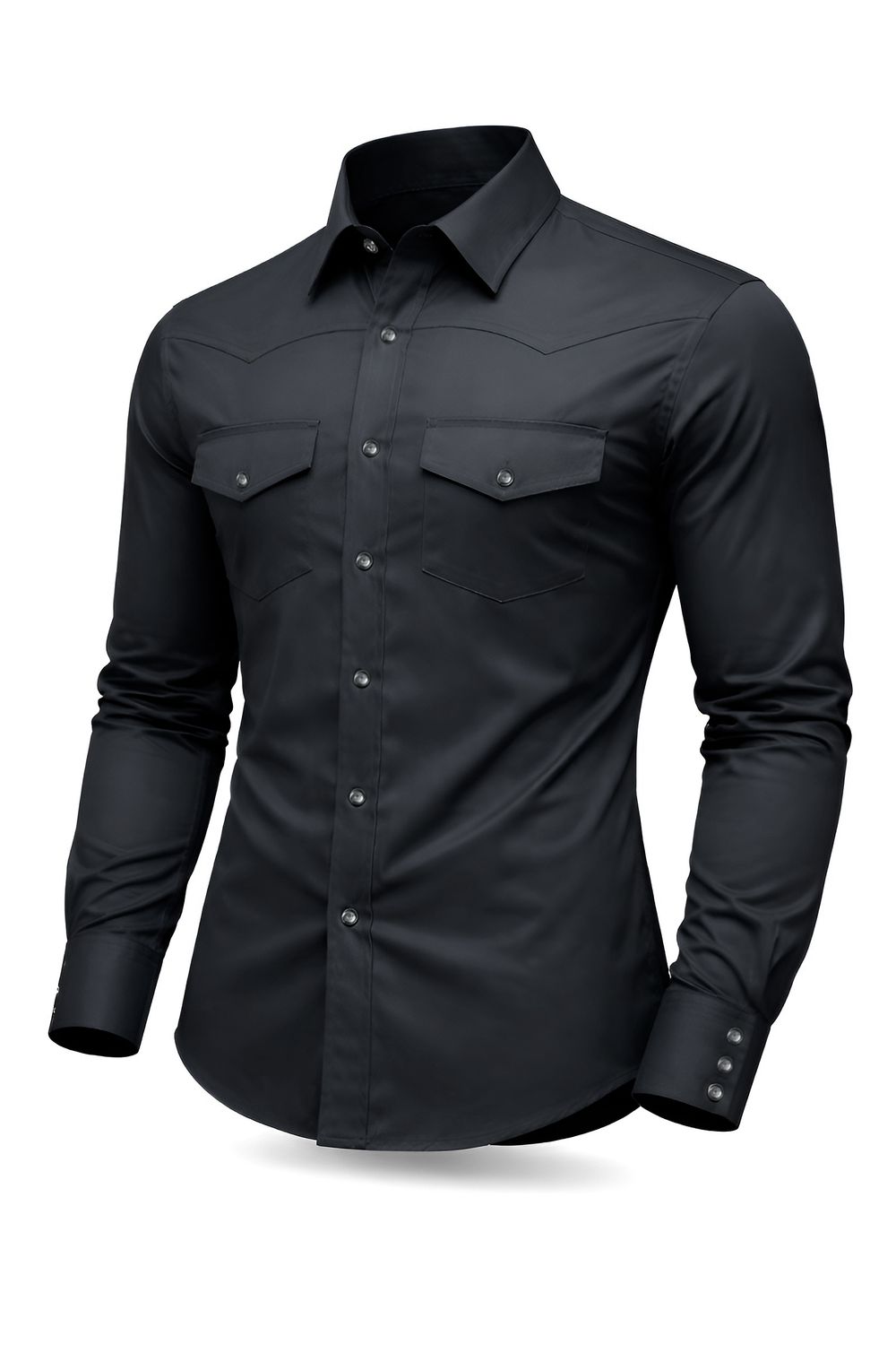 Camisa Rancho Cero Uno Negro