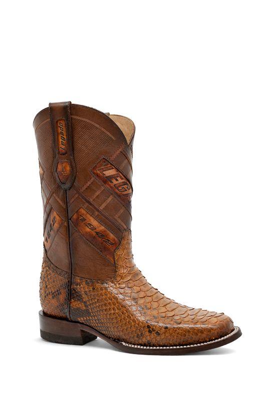 Bota Vaquera Legacy Python Miel