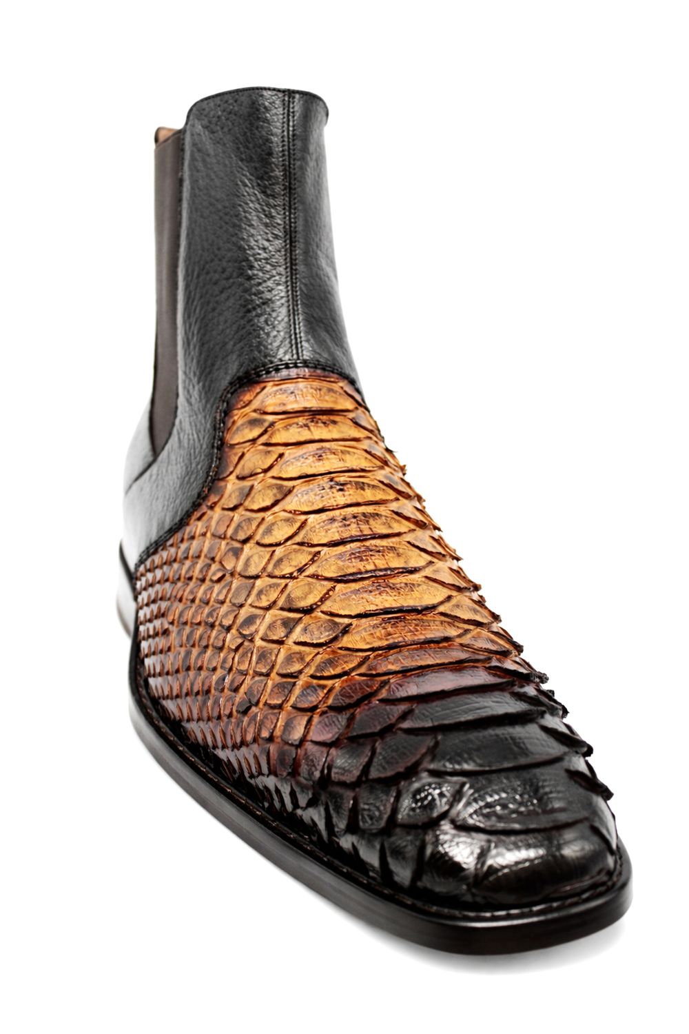 Botín Arte Fino Chelse Python