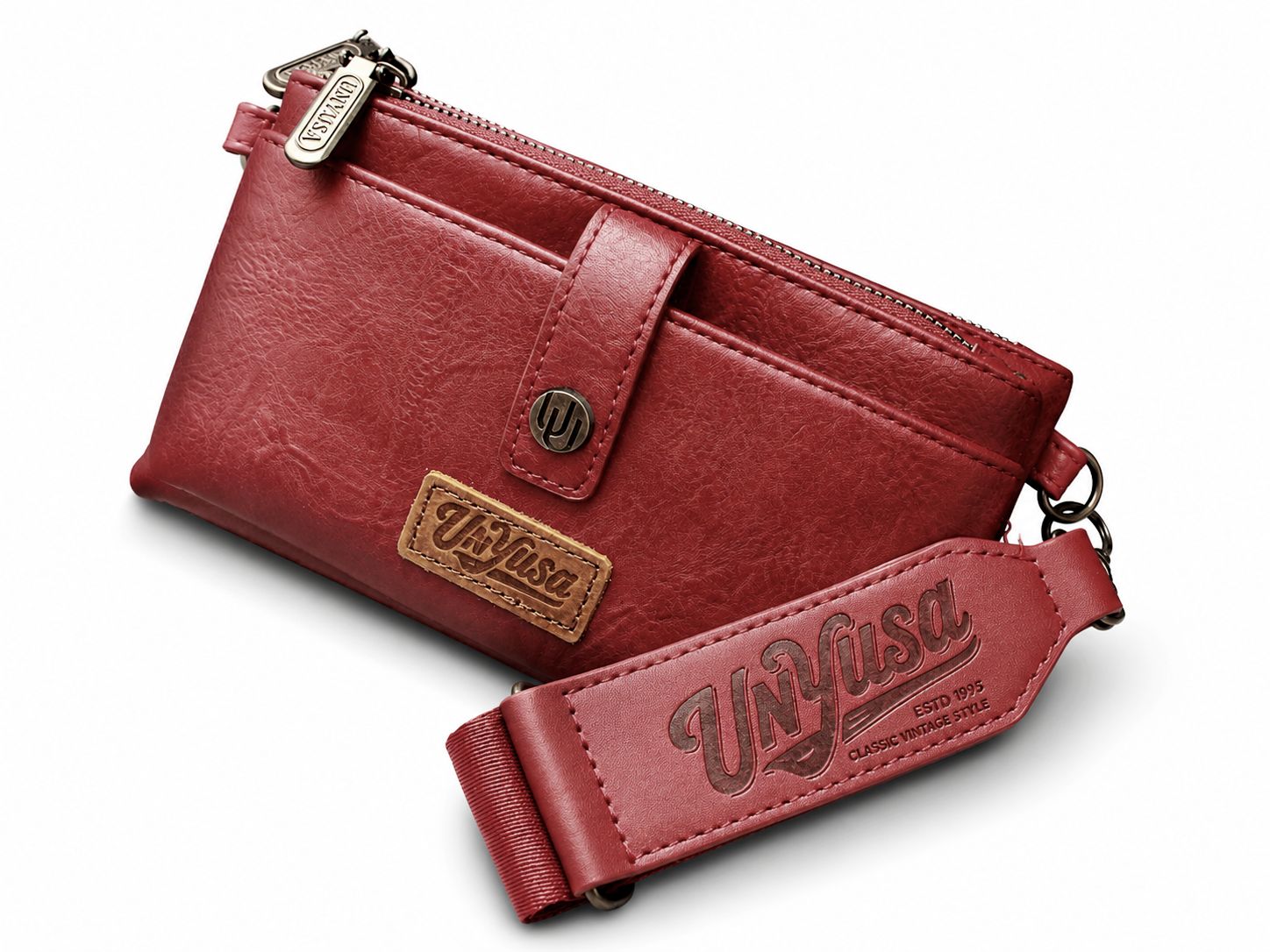 Bolsa Unyusa Roja Vintage