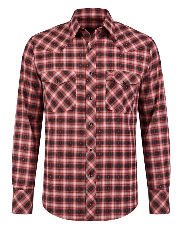 Camisa Vaquera Mariscal Hombre Manga Larga