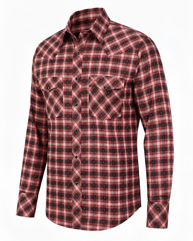Camisa Vaquera Mariscal Hombre Manga Larga