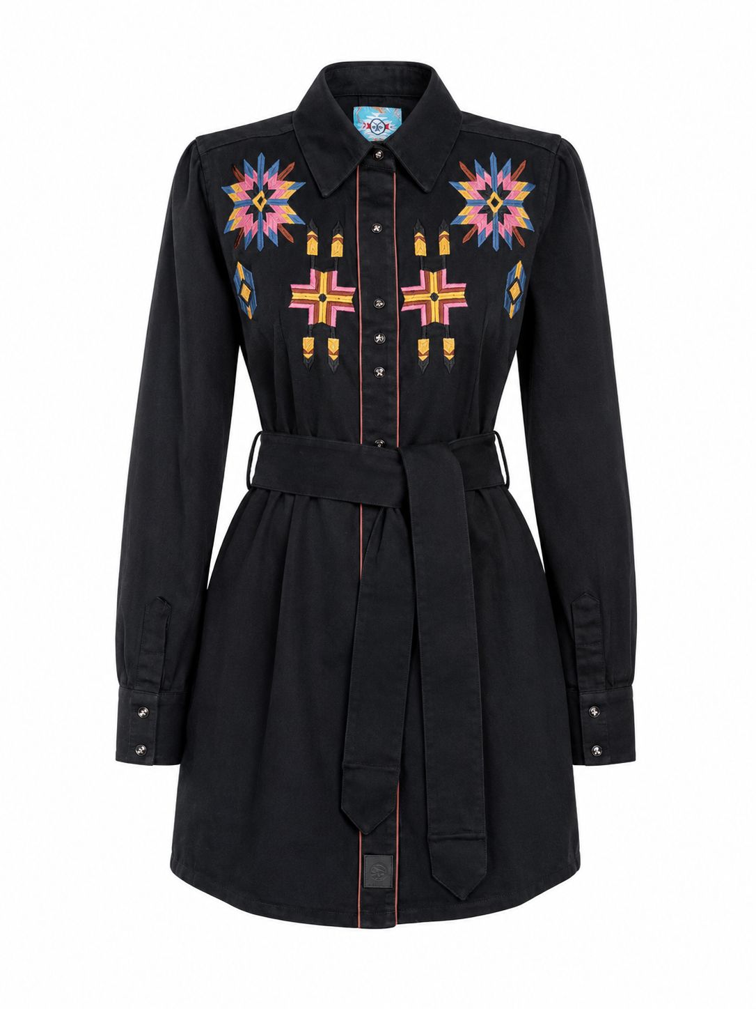 Vestido Winster Bordado Multicolor