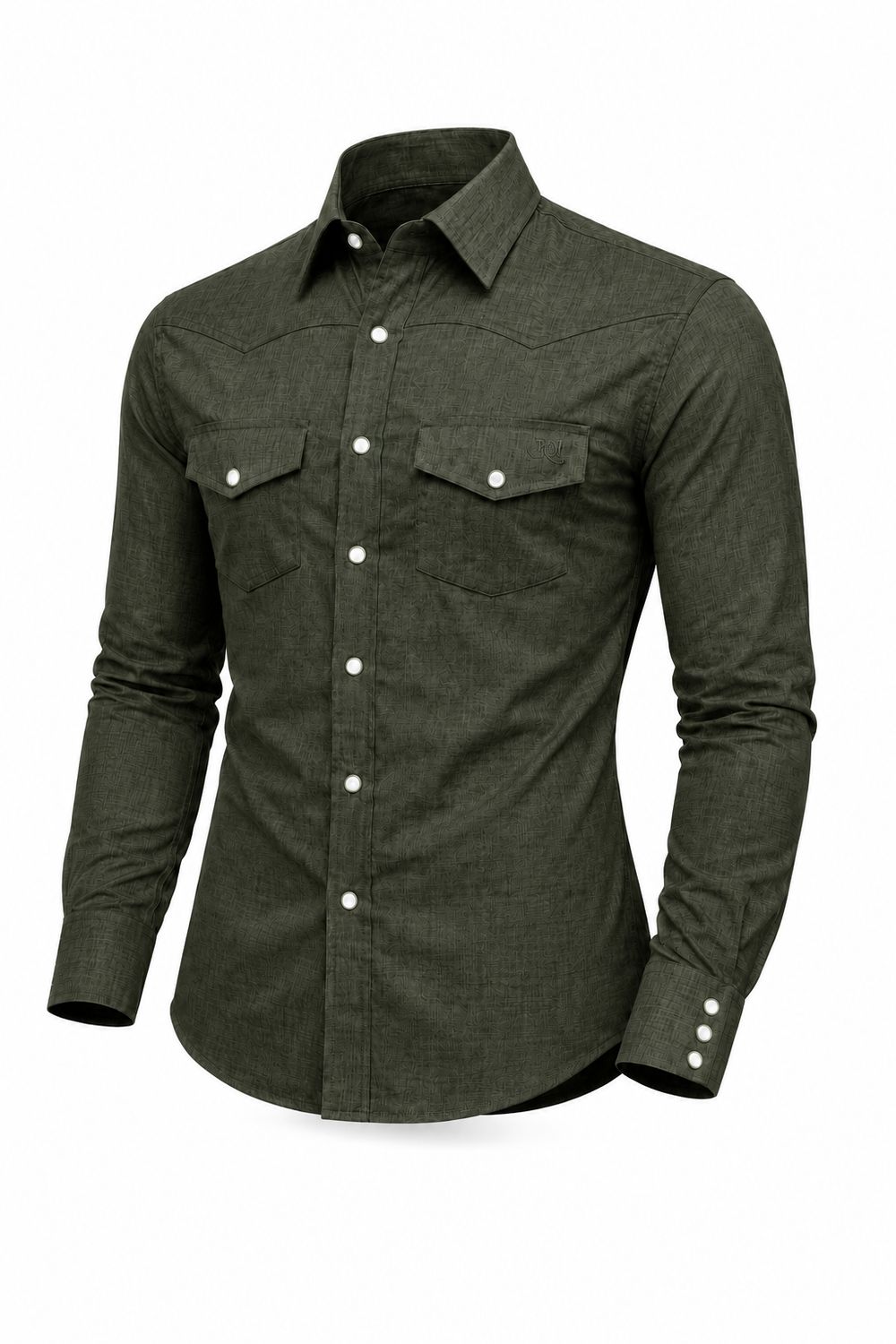 Camisa Rancho Cero Uno Verde Militar