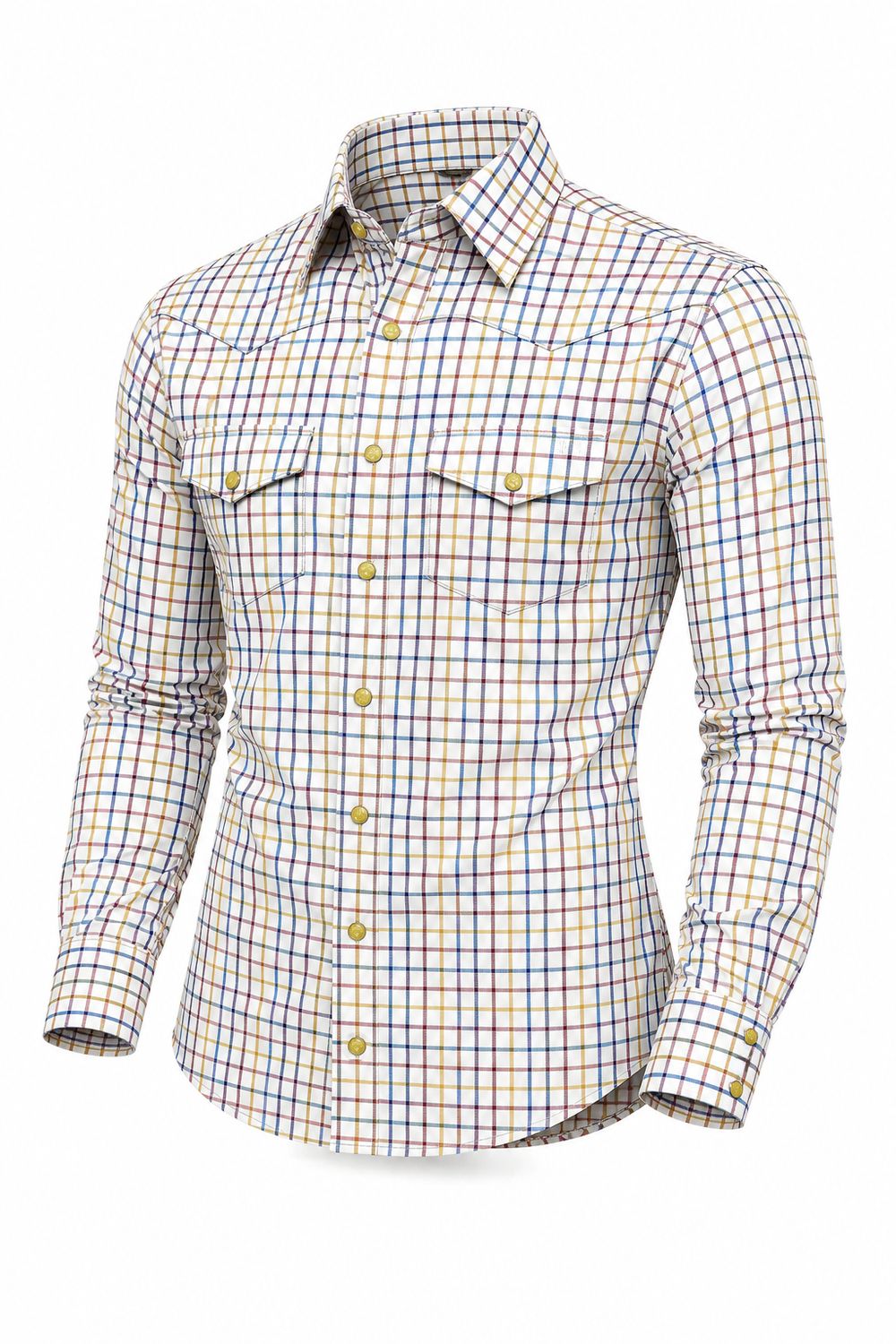 Camisa Rancho Cero Uno Rayas Multicolor