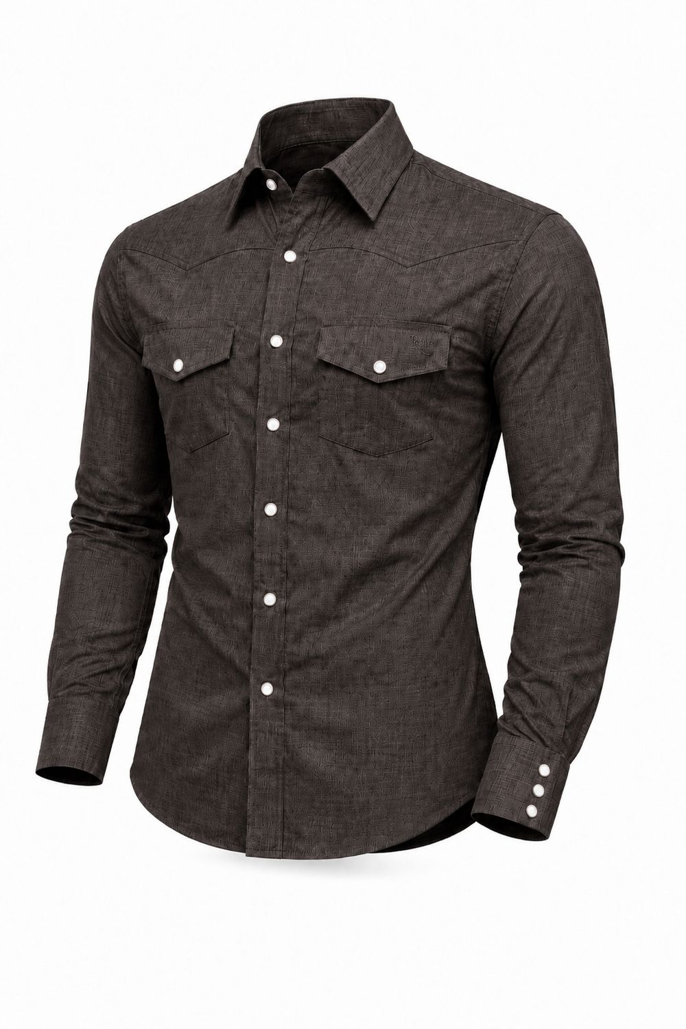 Camisa Rancho Cero Uno Café