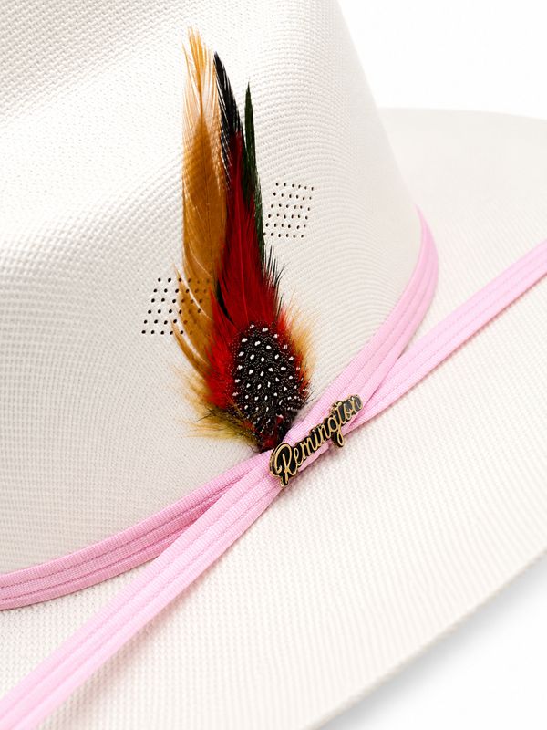 Sombrero Vaquero Dama Remington 1000x Original Panter Pink