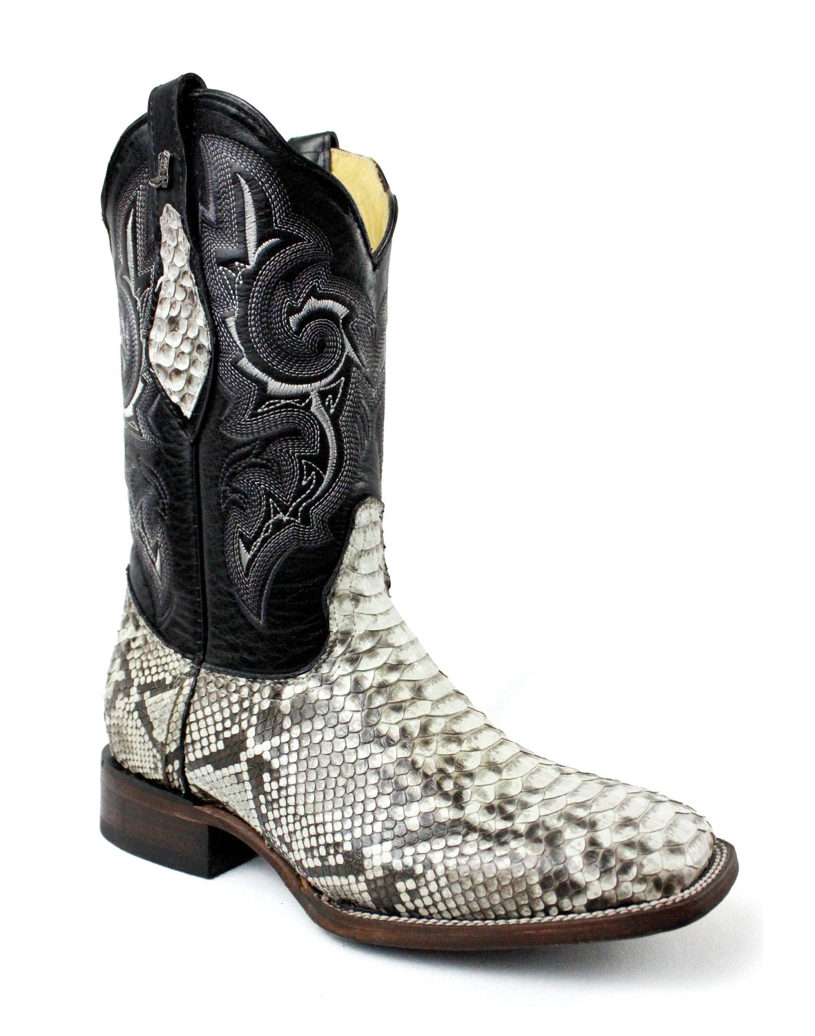 Bota Vaquera La Botota Piel Python Natural Horma Rodeo