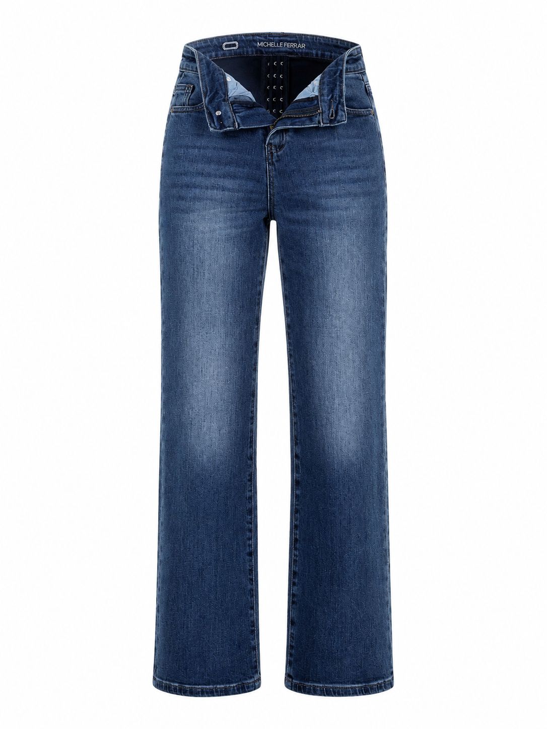 Jeans Vaqueros para Mujer Wide Leg Tiro Alto Azul