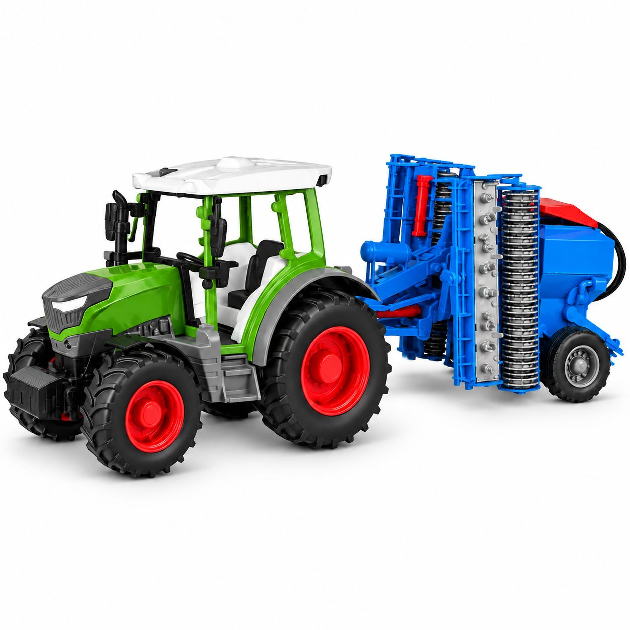 Tractor Agrícola Control Remoto Con Implemento Farm Truck 6+