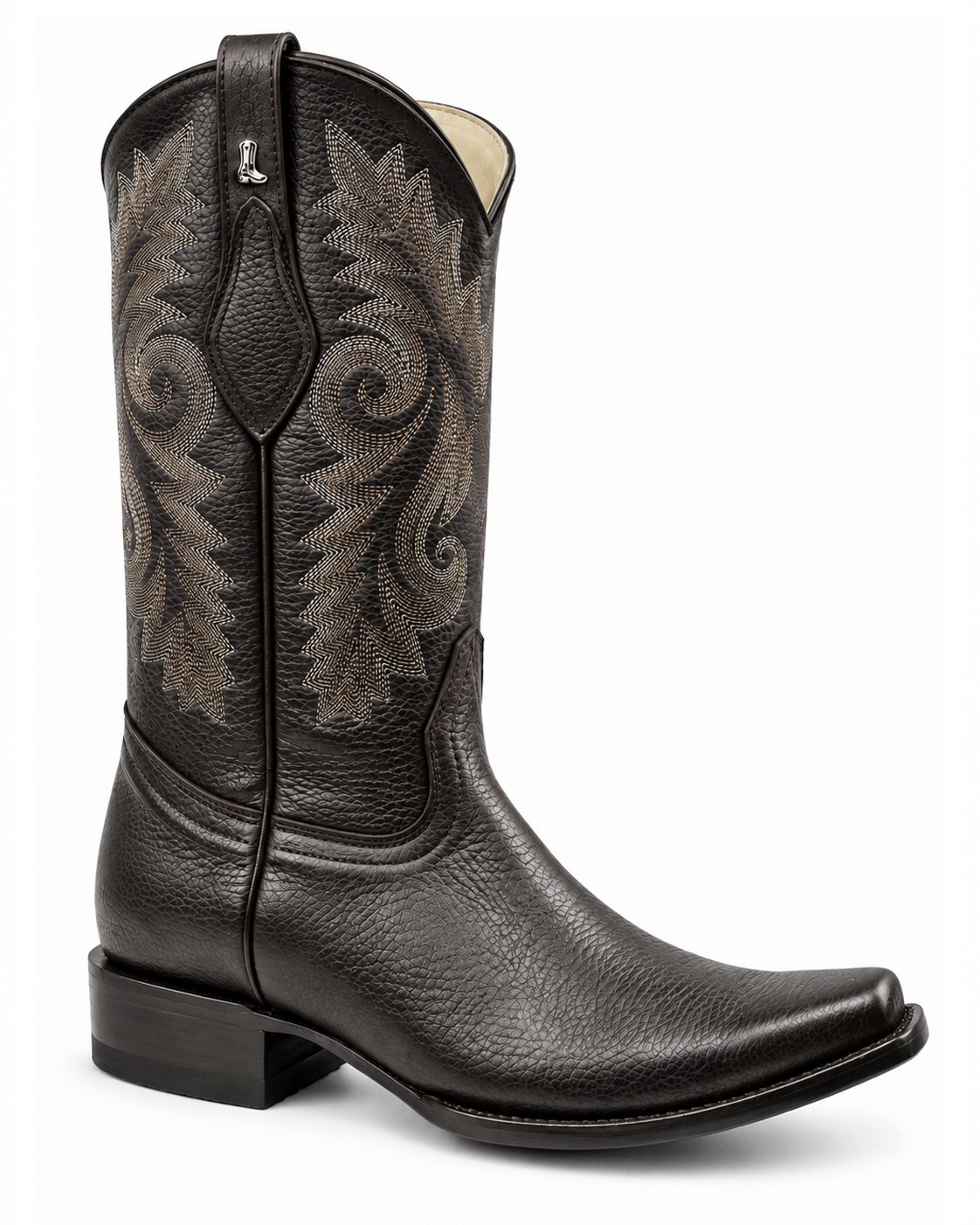 Bota Vaquera La Botota Piel Flotter Café Horma Holandesa