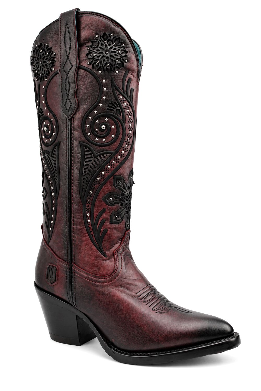 Bota Vaquera Dama Nokota Horse Veronica 71 Piel Rojo
