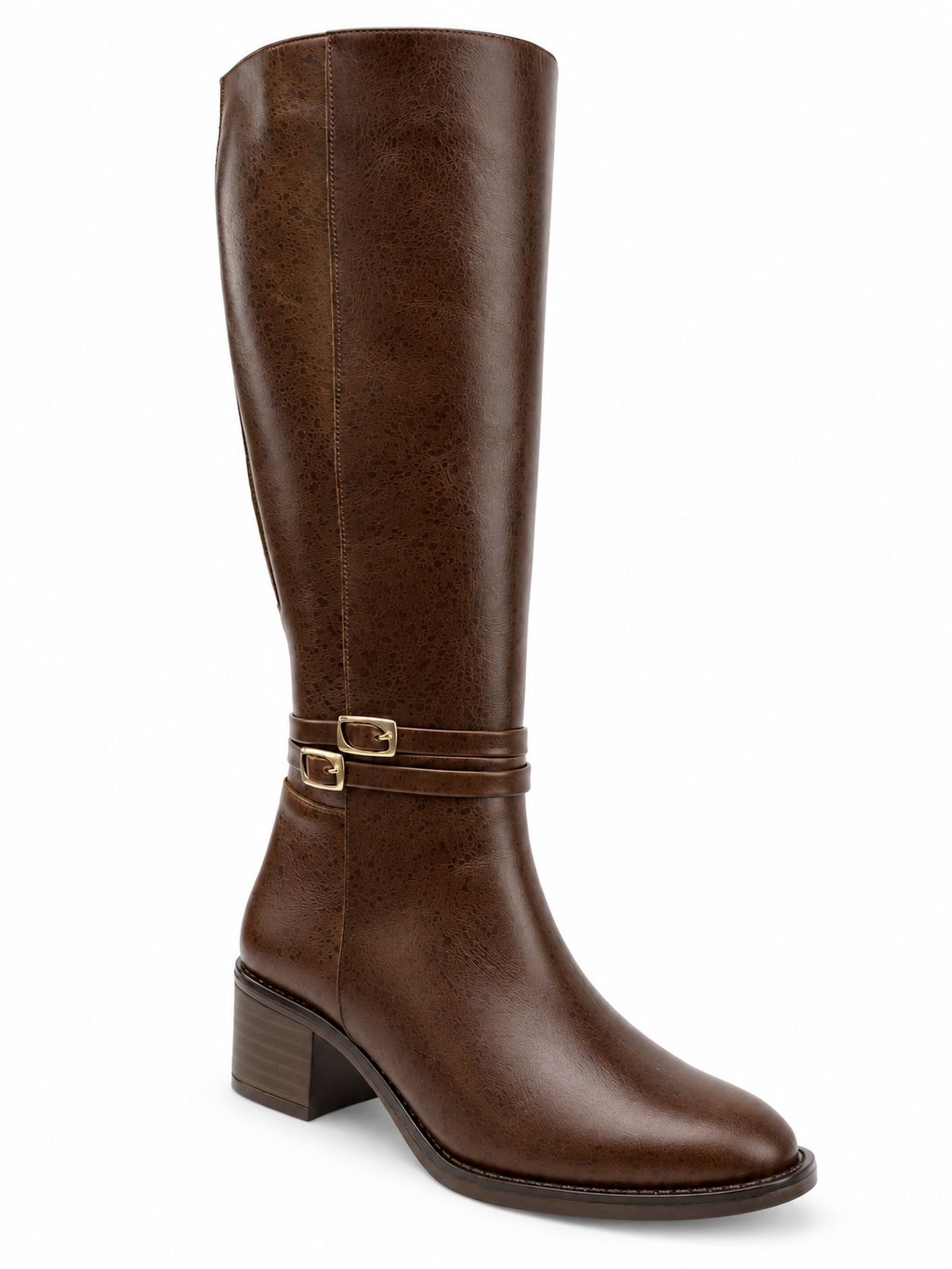 Bota Dama Piedra Angular 2158 Piel Genuina Miel