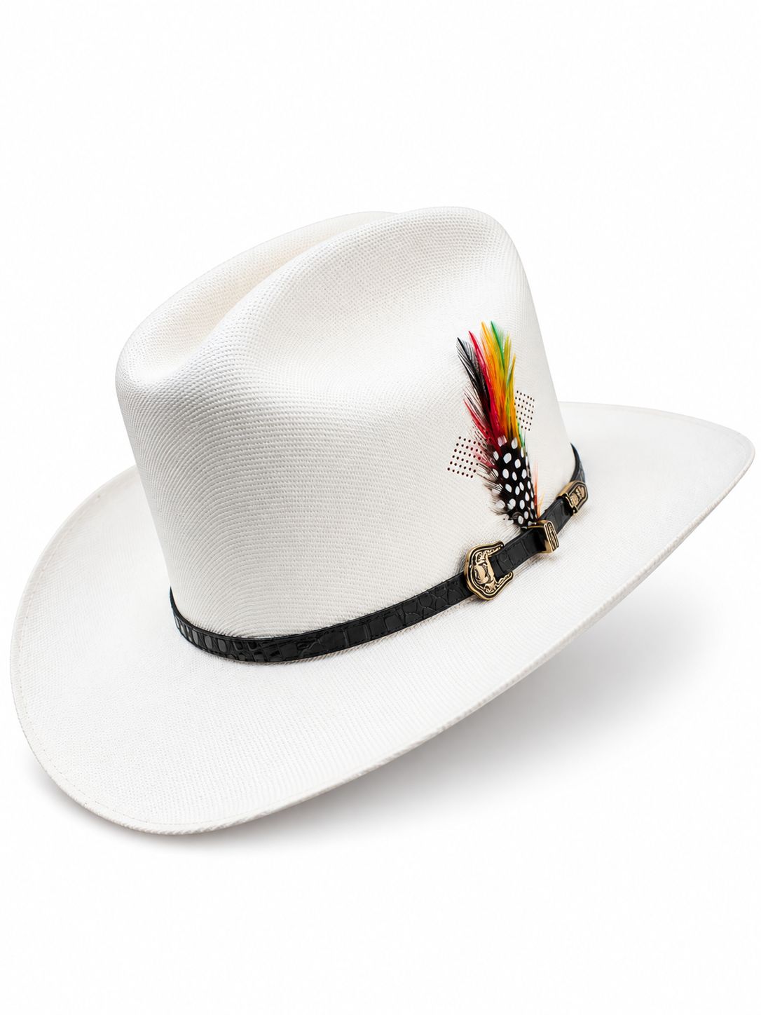 Sombrero Vaquero Tombstone Johnson 1000X Blanco Master Telar