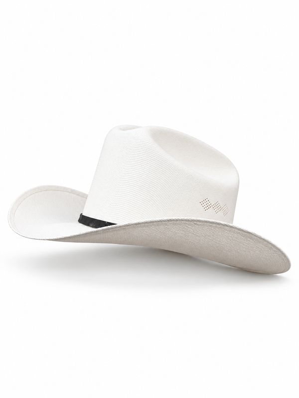 Sombrero Tombstone Frontier 1000X Blanco Master Telar Laqueado Vaquero