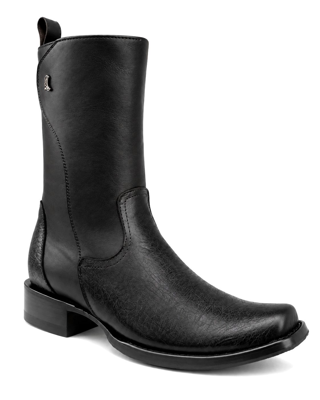 Bota de Piel La Botota Grieta Mateo Negro Horma Dubai DV