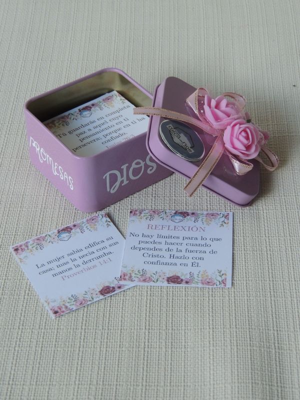 Caja de Promesas para Mujer