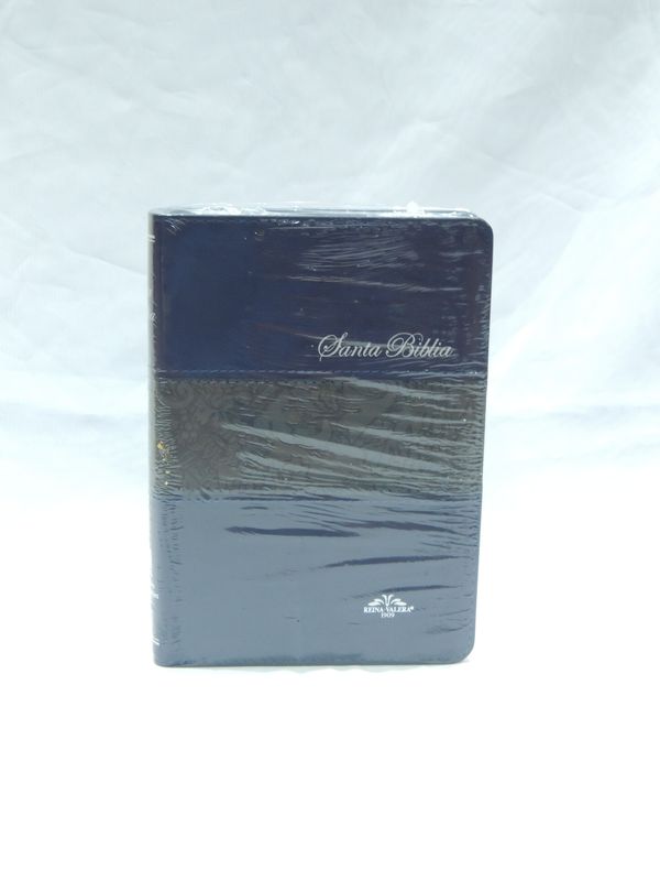 Biblia en Piel Azul – Reina Valera 1909