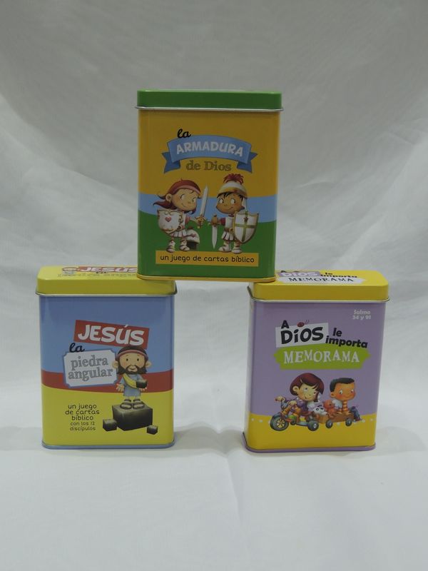 Juego de Cartas Bíblico Infantil