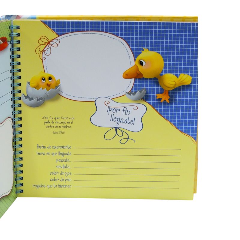 Álbum para Bebé – Recuerdos y Bendiciones