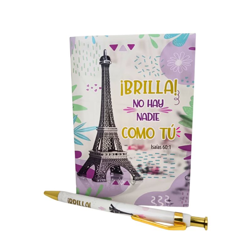 Libreta con lapicero