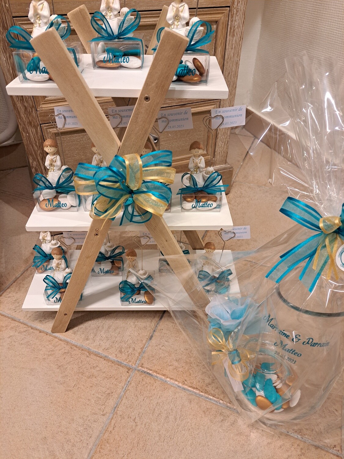 Houten rekje 3 verdiep/étagère en bois 3 niveaus