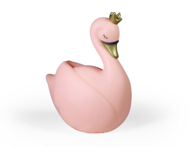 Dame blanche peach nachtlamp/lampe de nuit
