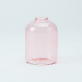 Glazen vaasje Blush/vase en verre Blush