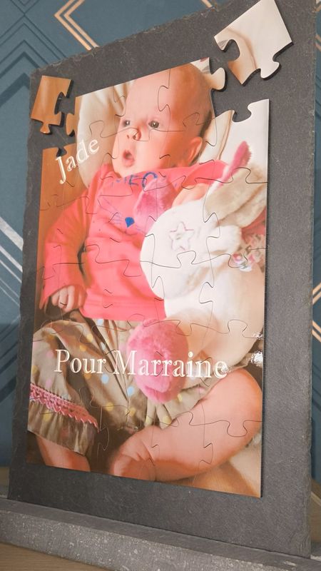 Foto/puzzle op steen/photo-puzzle sur pierre