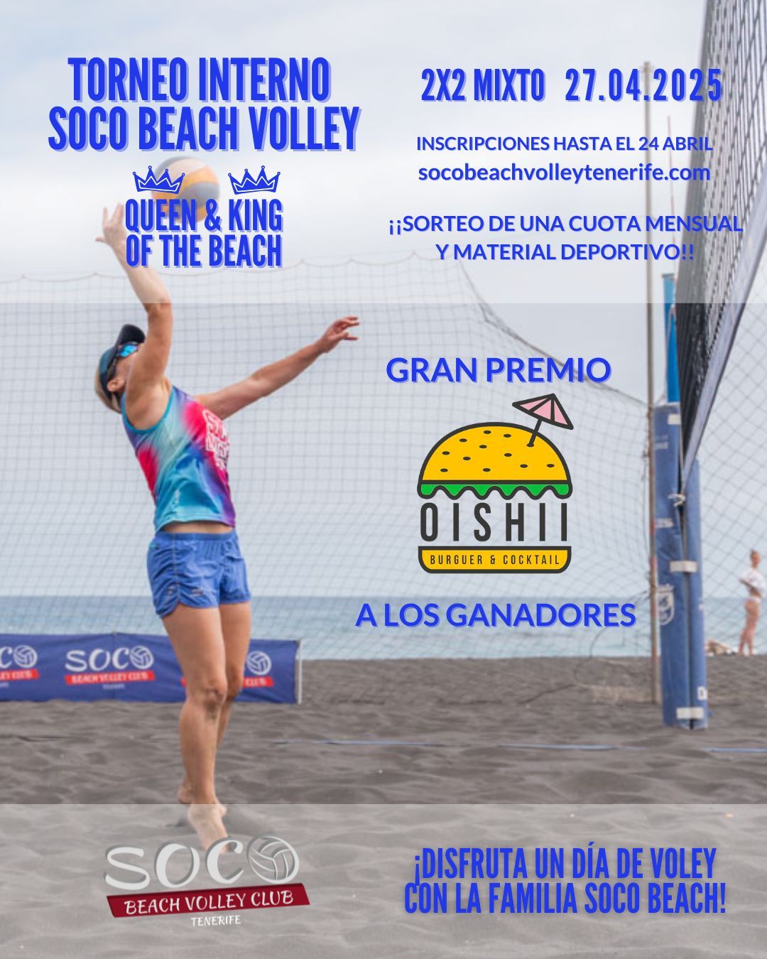 TORNEO INTERNO QUEEN & KING OF THE BEACH 27.04.25