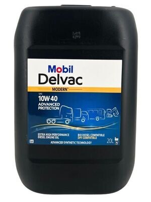 Mobil Delvac modern 10W40 advanced protection - 20 litri