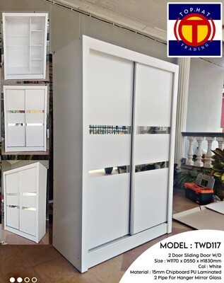 AFWA 2 SLIDING DOOR WARDROBE