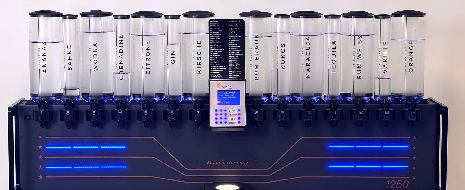 D3gastro1250 Cocktailmaschine
