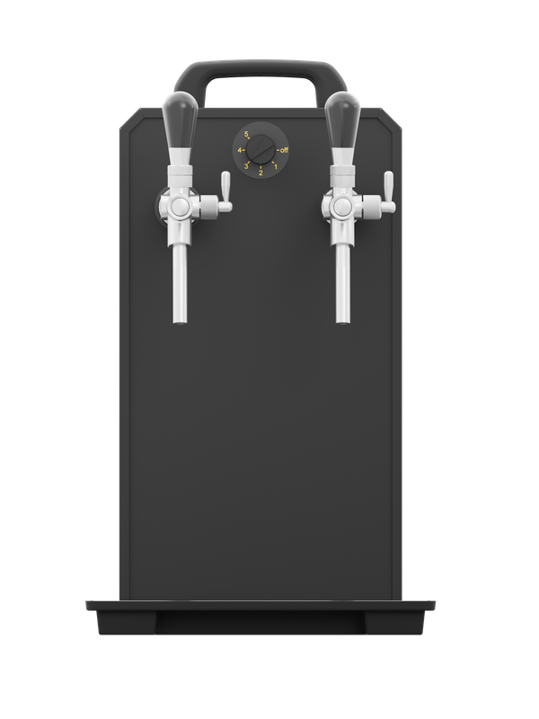 Trockenbierkühler für 2 Sorten